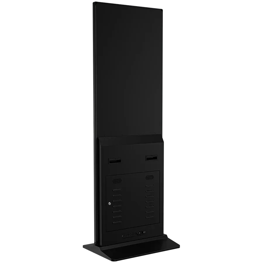 65" Indoor Digital Signage 4K Vertical Totem Prestigio Solutions