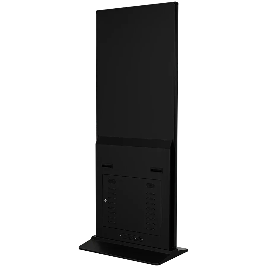 55" Indoor Digital Signage 4K Vertical Totem Prestigio Solutions