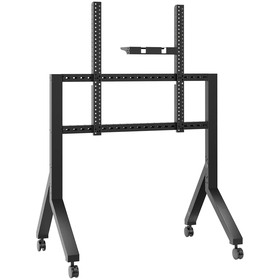 ONKRON Mobile TV stand for 70"-110" Screens up to 125 kg, Black