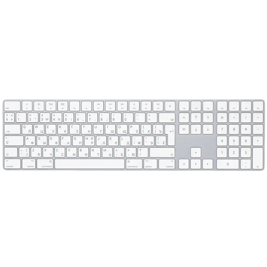Magic Keyboard with Numeric Keypad - Russian, Model A1843