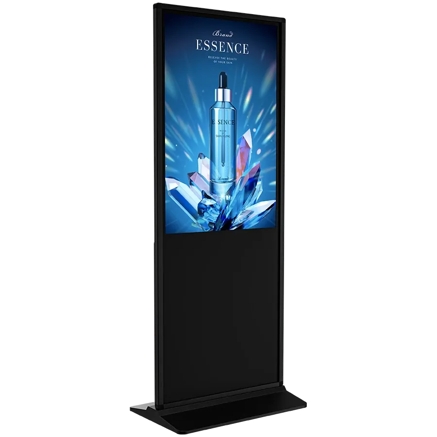 55" Indoor Digital Signage 4K Vertical Totem Prestigio Solutions