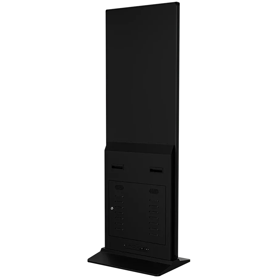 43" Indoor Digital Signage 4K Vertical Totem Prestigio Solutions
