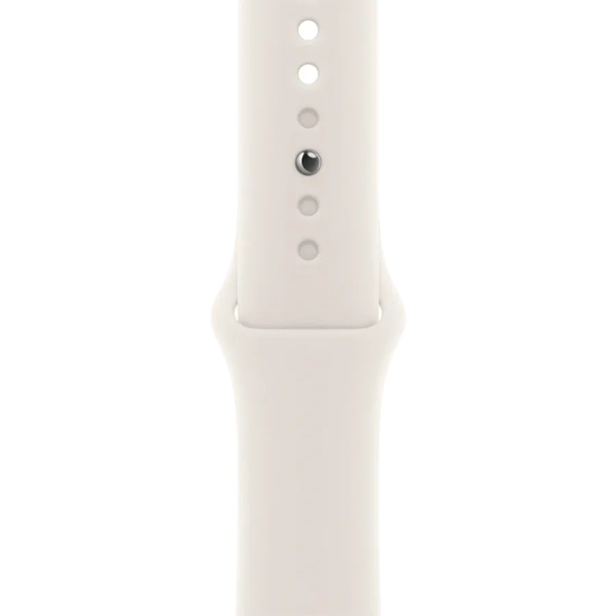 Apple Sport Band Білезік үшін Apple Watch 38/40/41 mm, Өлшемі M/L, Starlight – photo 1