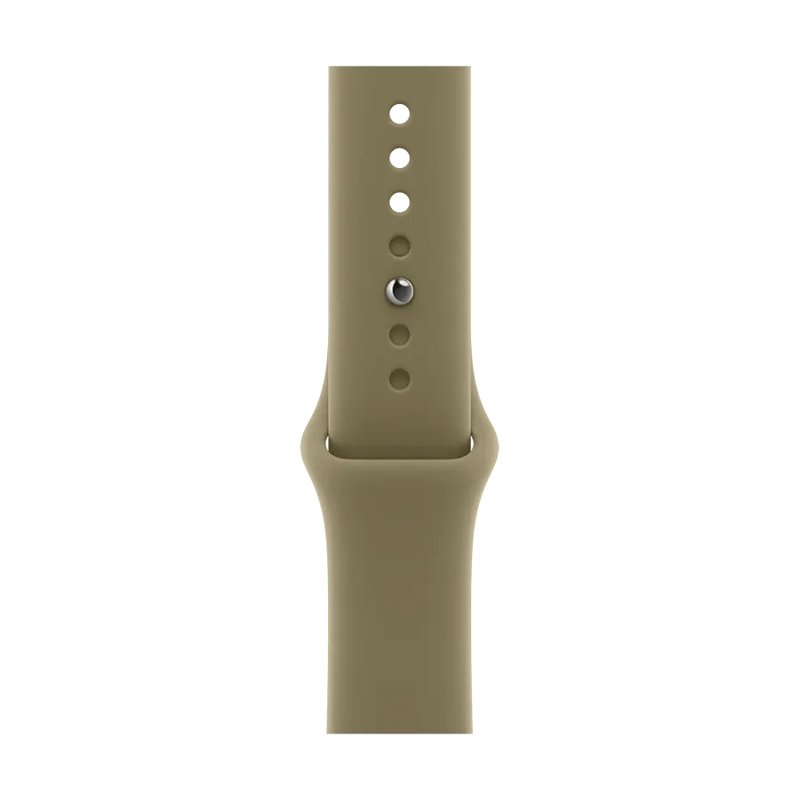 Apple Sport Band Бауды ұзарту үшін Apple Watch 38/40/41/42 mm, Өлшемі M/L, Зәйтүн – photo 1