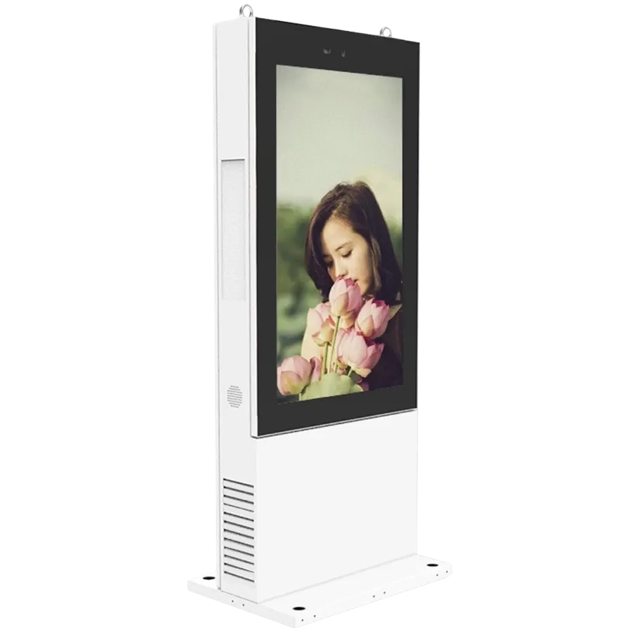 43” OUTDOOR DIGITAL SIGNAGE  TOTEM PRESTIGIO SOLUTIONS