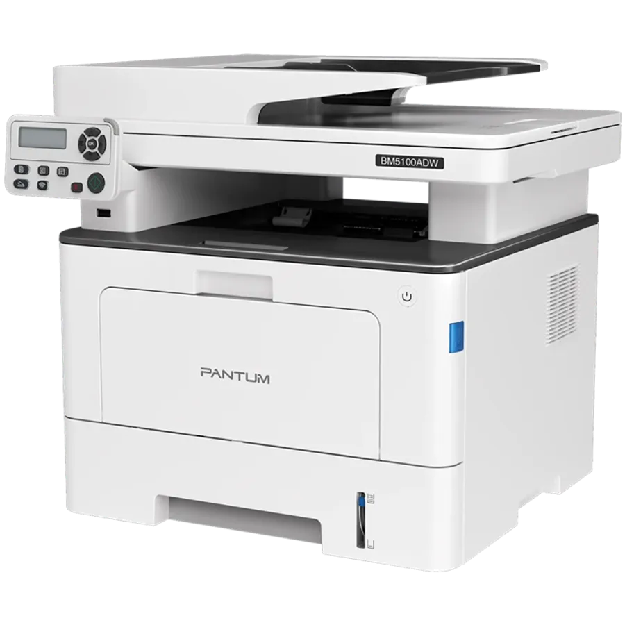 Принтер (многофункциональный) PANTUM Принтер/Сканер/Копир, Ч-Б(40стр/мин.), USB 3.0/Gigabit Ethernet/Wi-Fi/NFC – photo