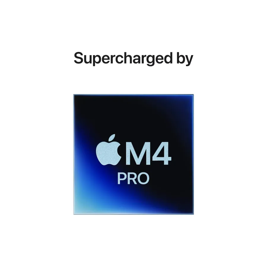 Mac mini: Apple M4 Pro chip with 12‑core CPU and 16‑core GPU, 24GB