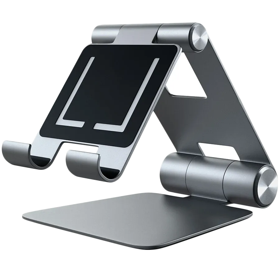 Altlıq SATECHI R1, tənzimlənən bucaqla iPad/iPhone/MacBook üçün, Boz kosmos – photo 1
