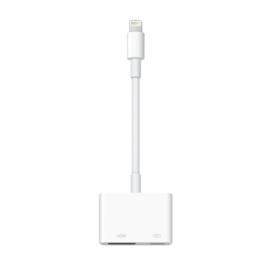Apple Lightning Digital AV Adapter, White – photo