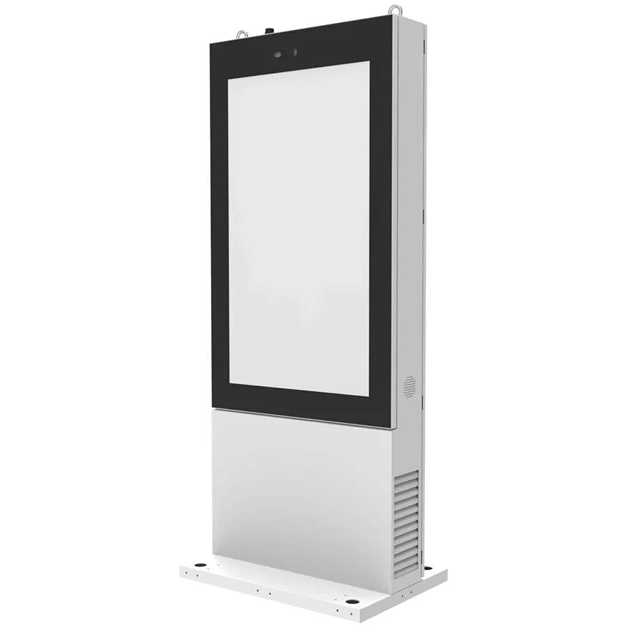43” OUTDOOR DIGITAL SIGNAGE  TOTEM PRESTIGIO SOLUTIONS