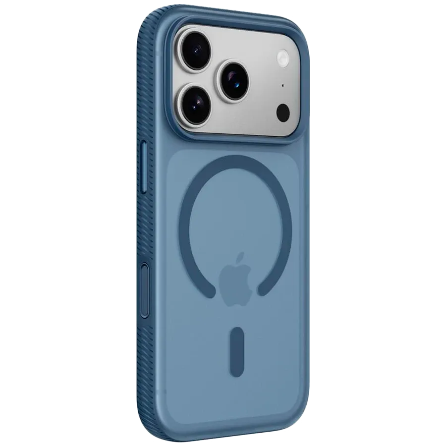 BELKIN Чехол Grip Series с MagSafe Тёмно-синий для iPhone 17 Pro – photo
