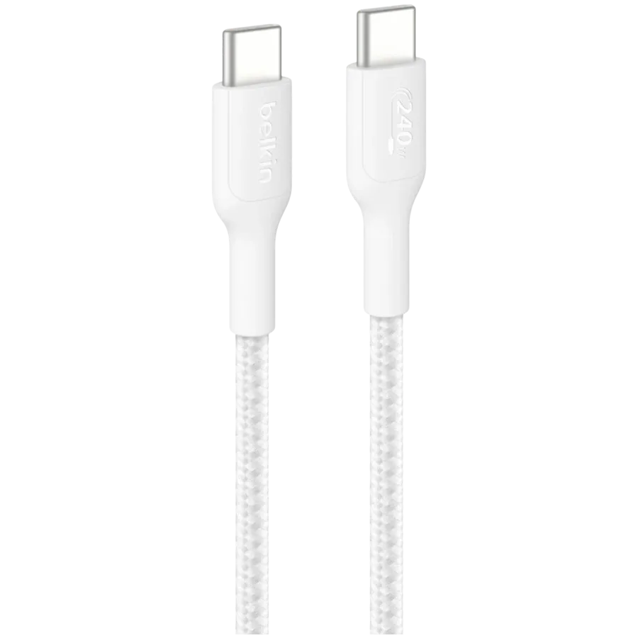 Кабель BELKIN USB-C, 2м, Белый – photo