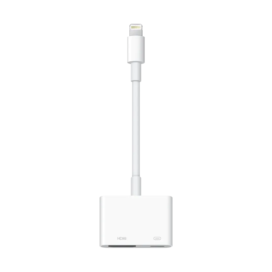 Цифровой APPLE AV-адаптер Lightning, Белый – photo