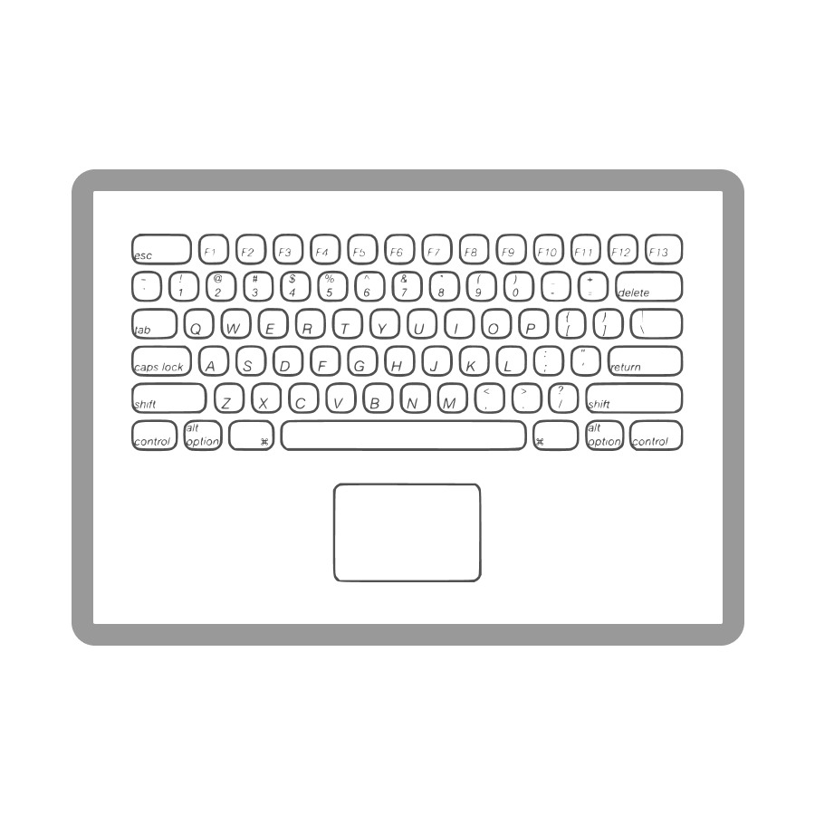 Top Case MacBook’ni almashtirish (ehtiyot qism narxi alohida to‘lanadi) – photo