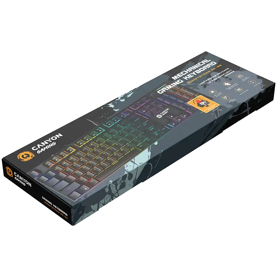 CANYON keyboard Cometstrike GK-55 EN Wired