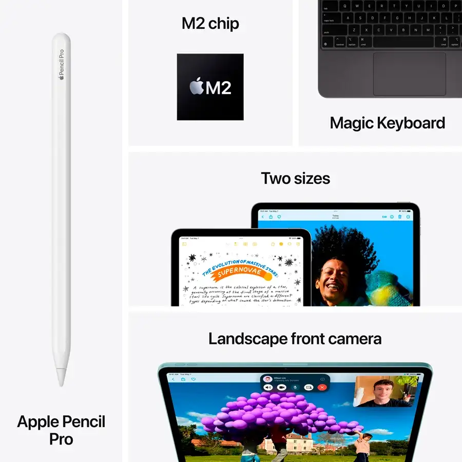 11-inch iPad Air Wi-Fi + Cellular 256GB - Blue,Model A2903