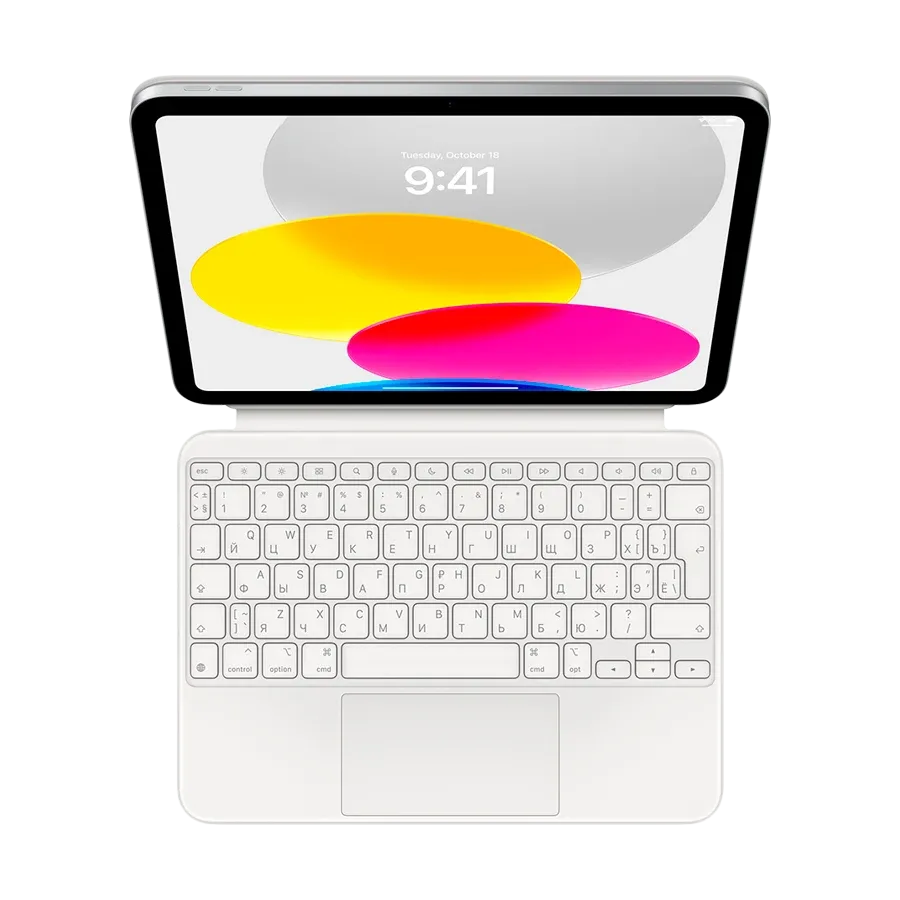 Apple Пернетақта корпусы Magic Keyboard Folio  Ақ for iPad (A16) – photo 1