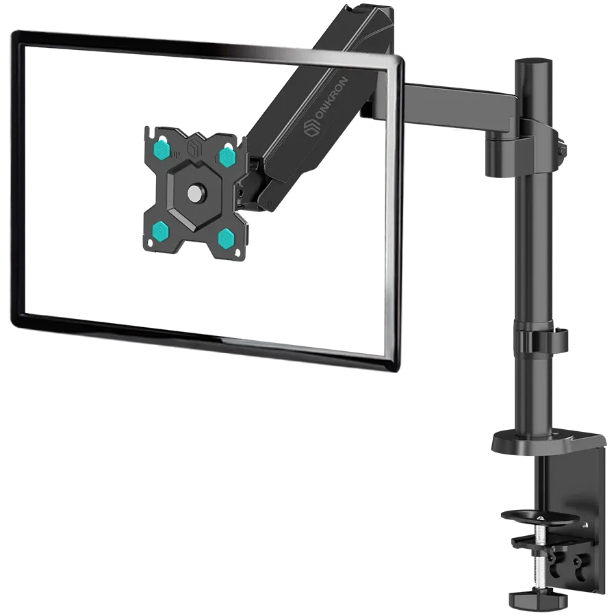 ONKRON настольное КРЕПЛЕНИЕ для МОНИТОРА LCD, LED экранов ОТ 13 ДО 32 ДЮЙМОВ, Черное