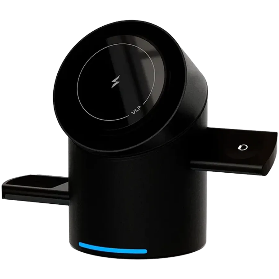 VLP Wireless Charger to USB Type C, 25, Black Titanium – photo 1