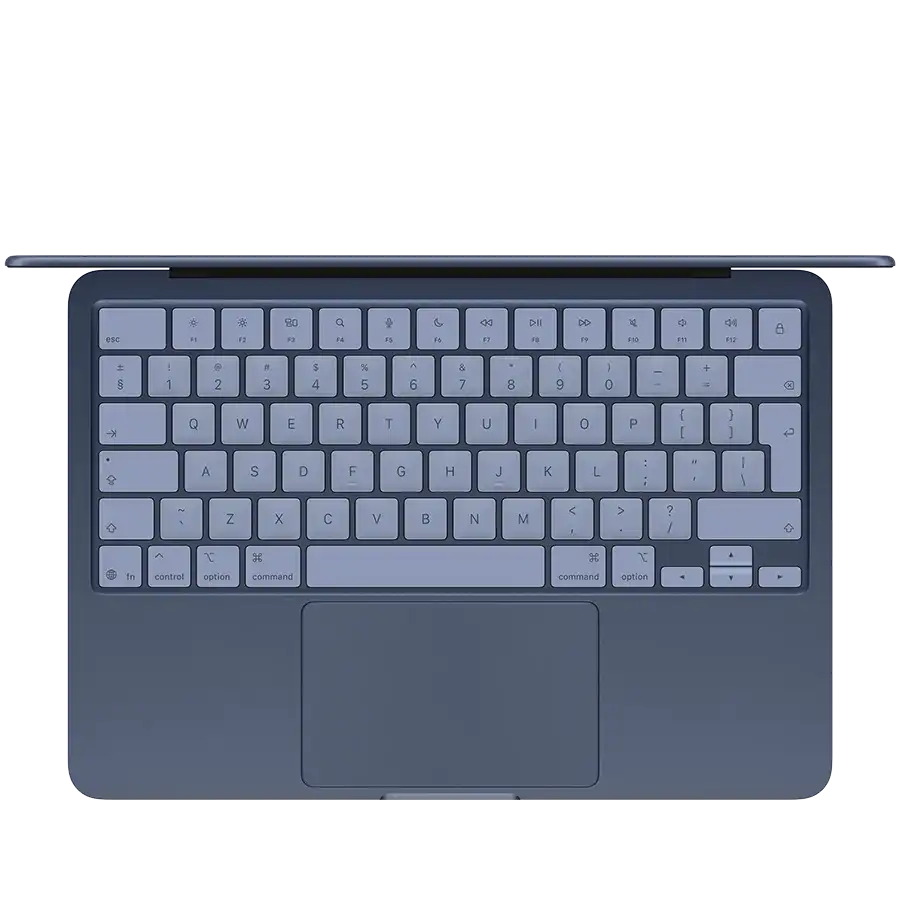 13-inch MacBook Neo: Apple A18 Pro chip with 6-core CPU and 5-core