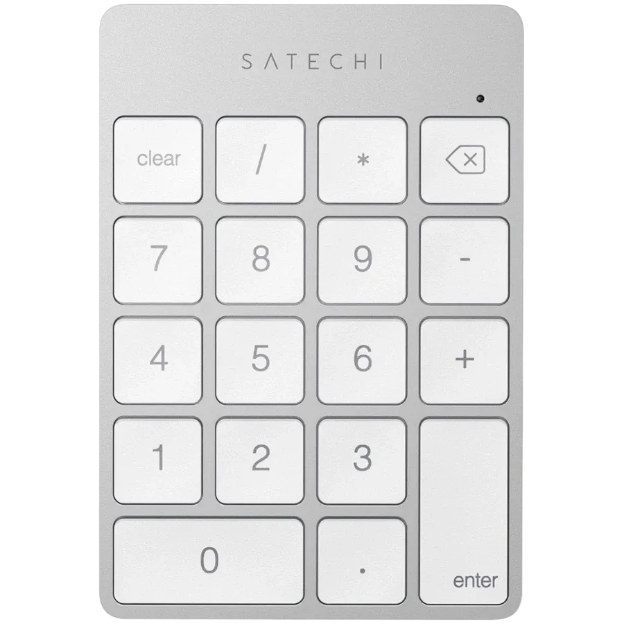 Клавиатура SATECHI Bluetooth, Серебристый – photo 1