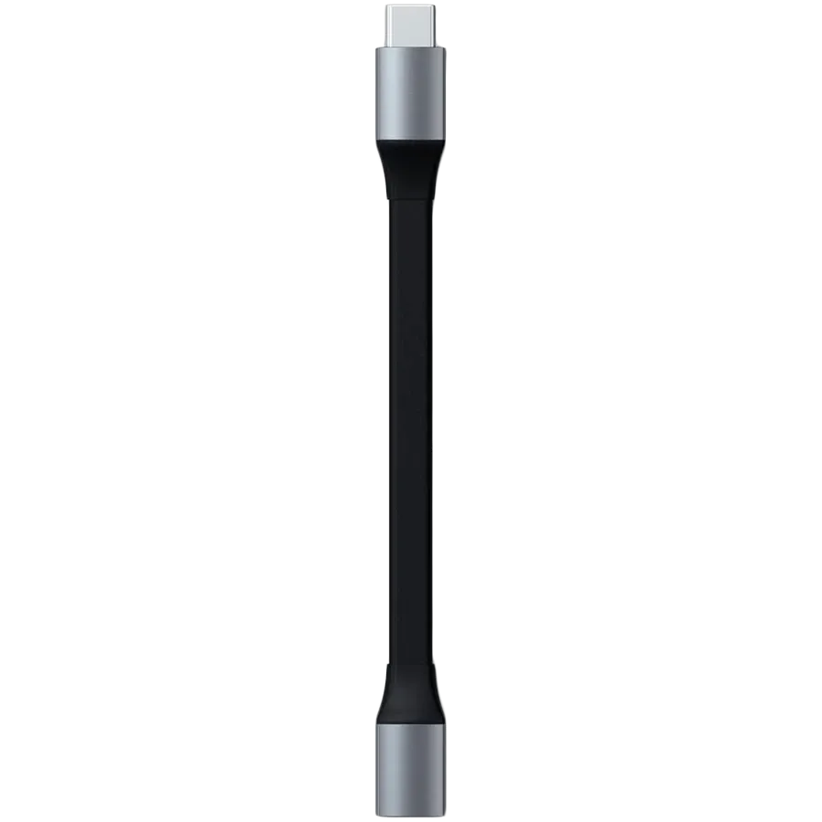 SATECHI USB-C Cable, Gray, 0.12m – photo