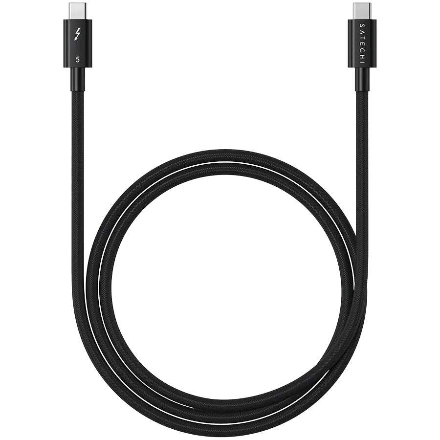 Cable SATECHI Thunderbolt 5, 1m, Black – photo