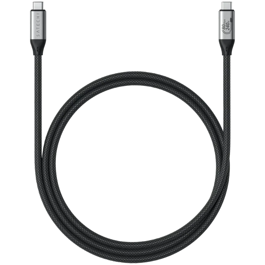 SATECHI Кабель USB-C , Чёрный, 1.2м – photo