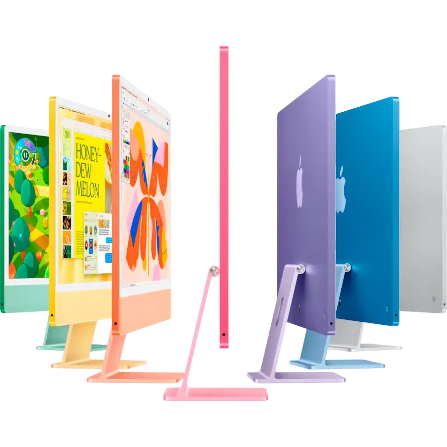 24-inch iMac with Retina 4.5K display: Apple M4 chip with 8‑core