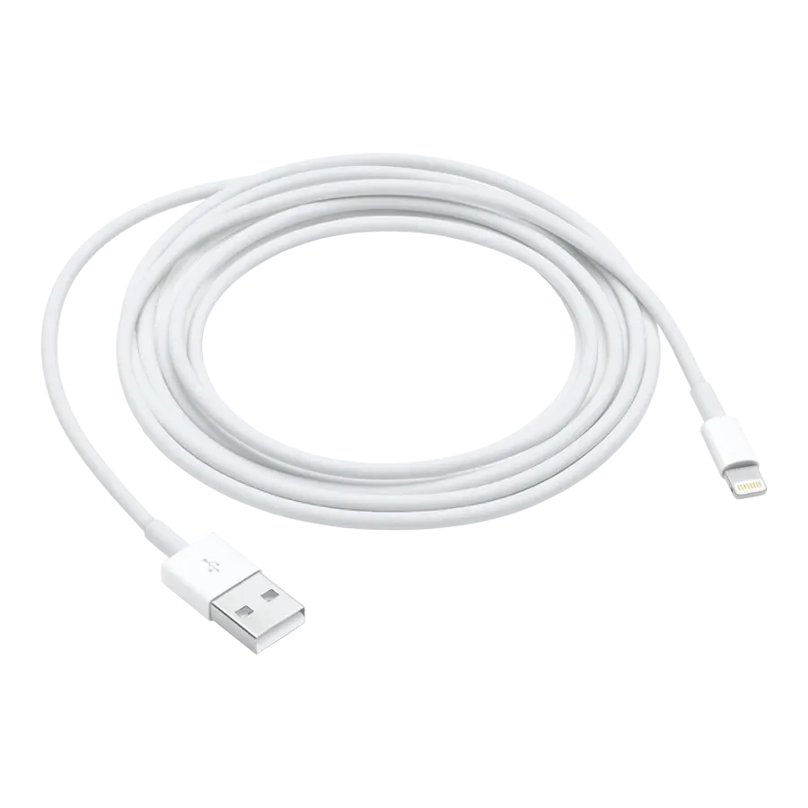 APPLE Մալուխ USB-ից Lightning , Սպիտակ, 2մ – photo
