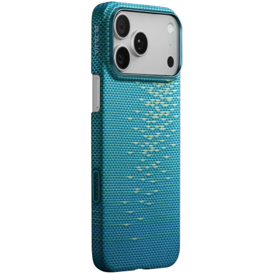 Qoruyucu örtük PITAKA Ultra Slim MagSafe ilə iPhone 17 Pro üçün, Lucid Blue – photo 1