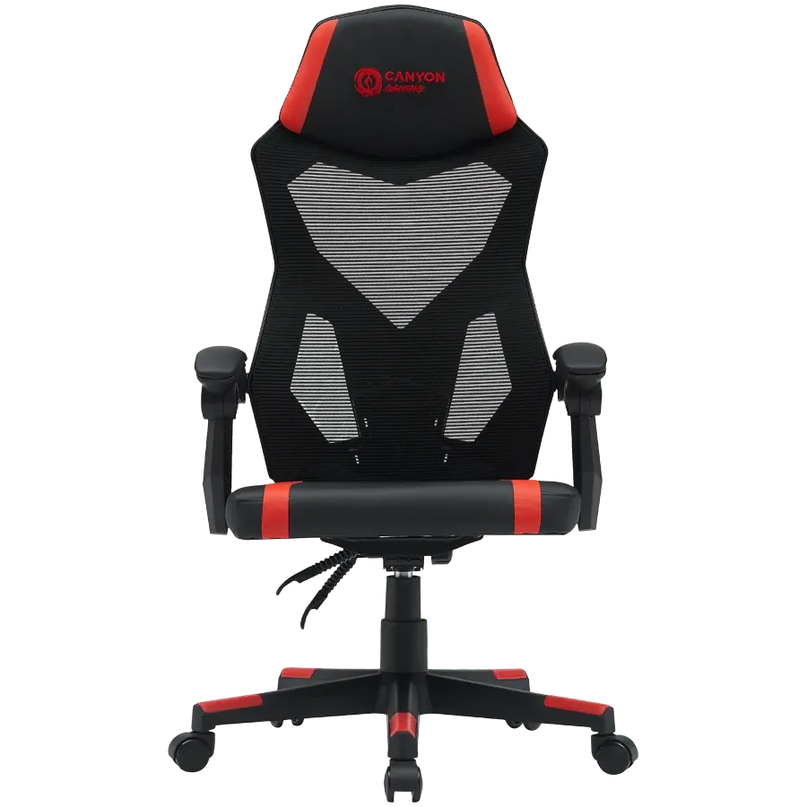CANYON Ergonomik o‘yin kreslo Flow MCH01 Qora/Qizil – photo 1