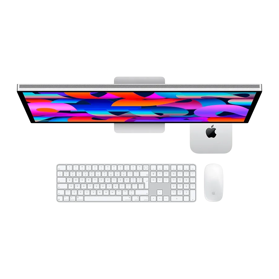 Mac mini: Apple M4 chip with 10‑core CPU and 10‑core GPU, 16GB