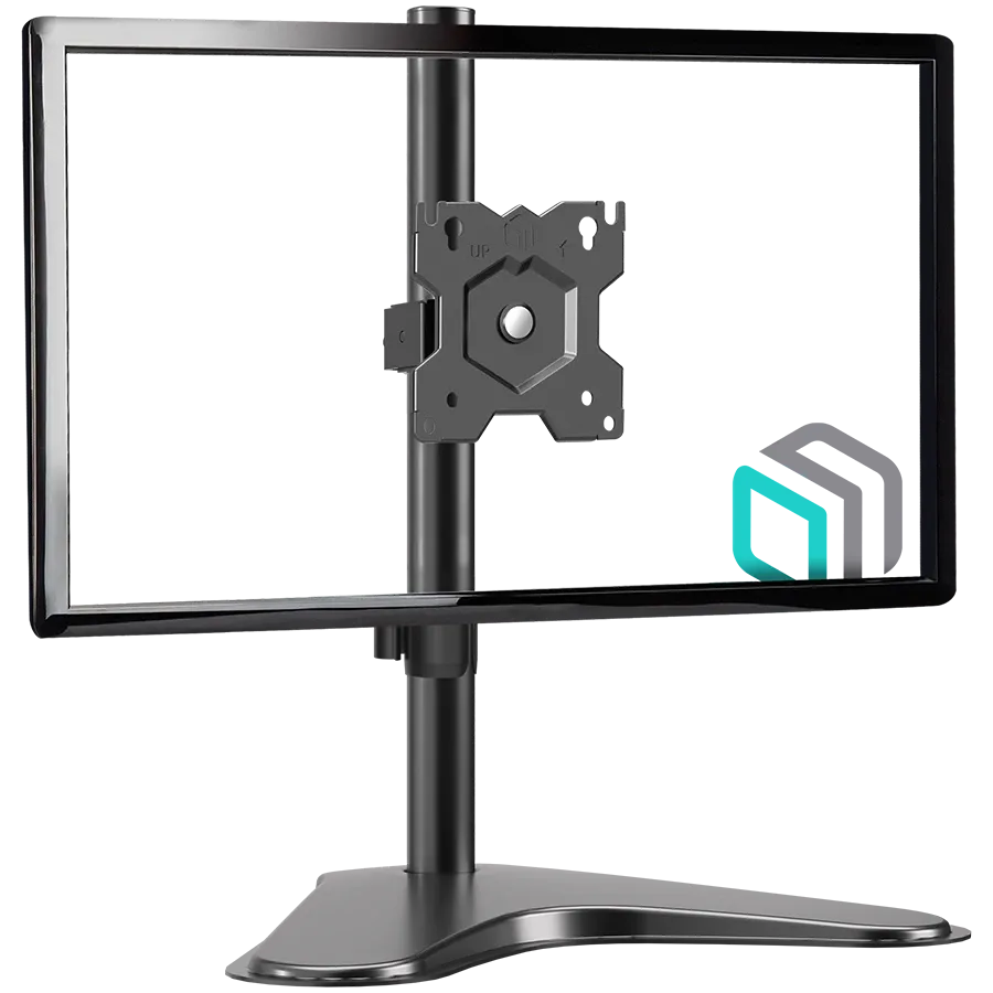 ONKRON Monitor Stand for 13 to 34-Inch LCD LED OLED Screens up to 8 kg, Black