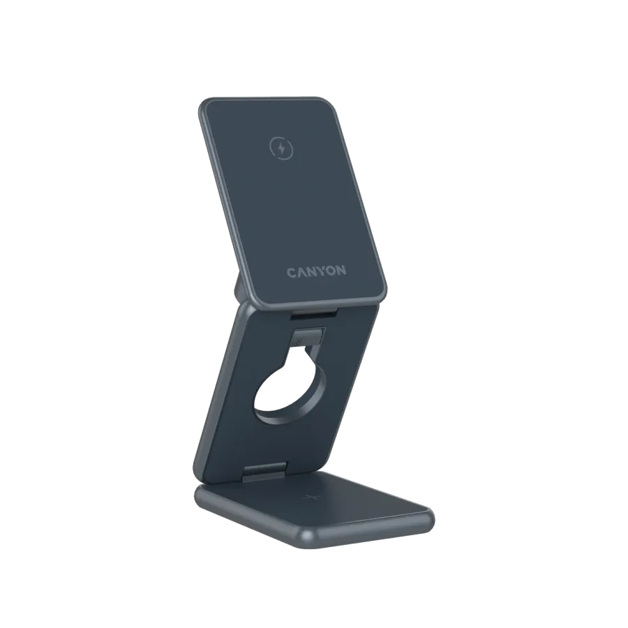 CANYON Wireless Charger to USB Type C, 15, Metal – photo 1