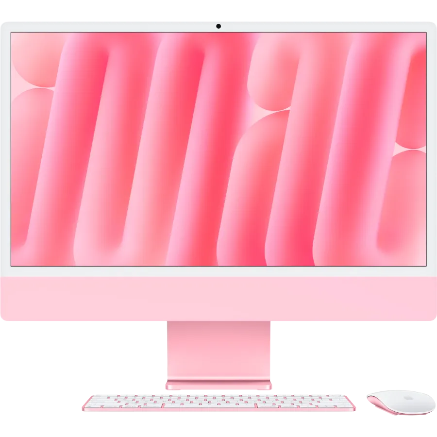 iMac 24" M4, 10C CPU 10C GPU, 16ГБ 256ГБ SSD, Розовый – photo 1