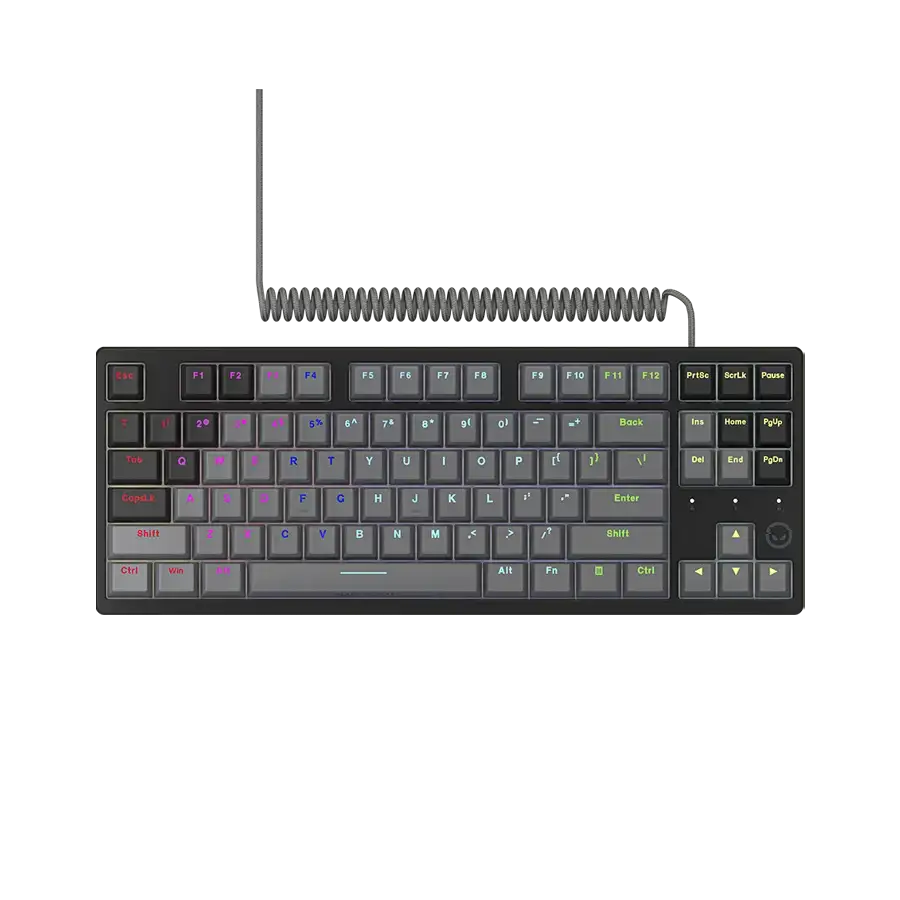 LORGAR Azar 514TKL, Wired RGB mechanical gaming keyboard, black