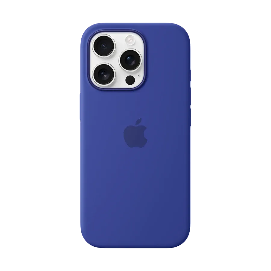 Apple силиконовый чехол с MagSafe Ultramarine для iPhone 16 Pro – photo