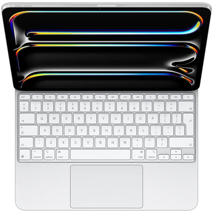 Magic Keyboard for iPad Pro 13‑inch (M4,M5) - Ukrainian - White