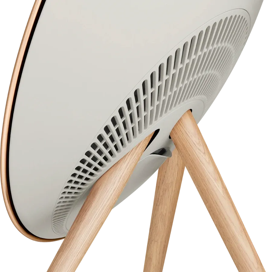 Beosound A9 5th Gen Speaker Gold Tone (Back Sand/Cover Golden/Legs