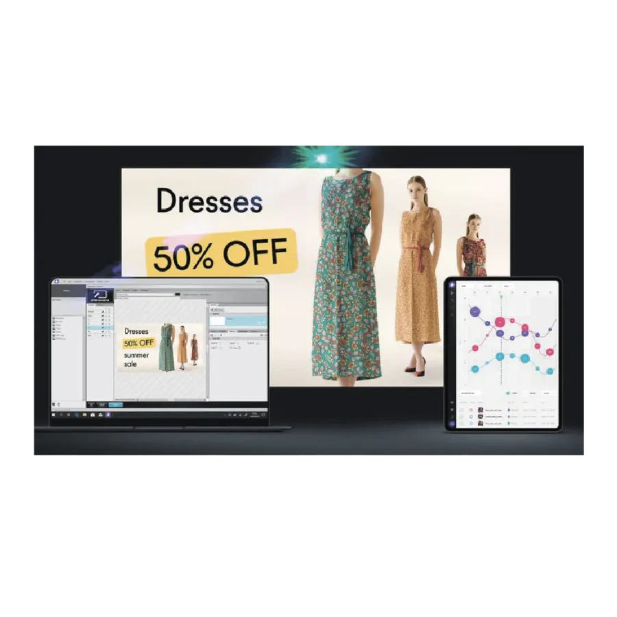 Enhancing Customer Interaction with Displ