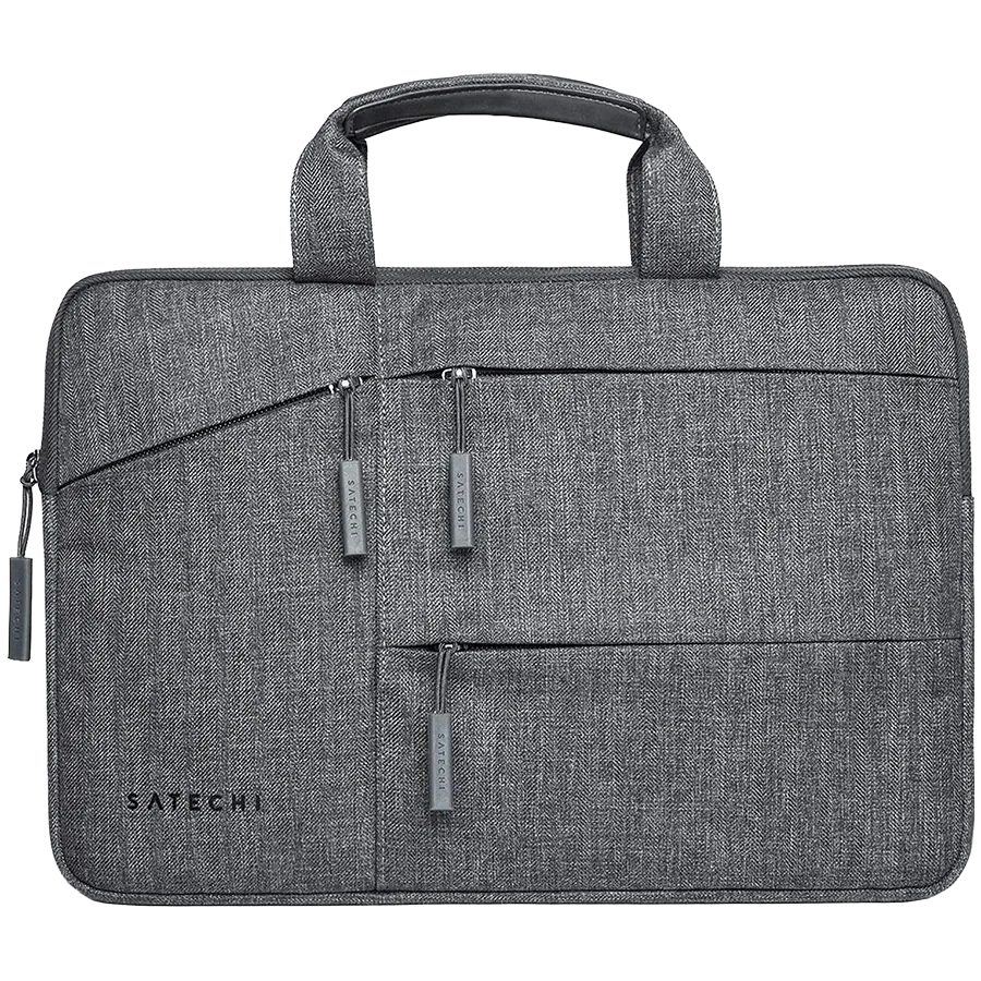 SATECHI Պայուսակ Water-Resistant Laptop Carrying Case with Pockets Մոխրագույն for MacBook Pro 16/MacBook Air 15.3 – photo 1
