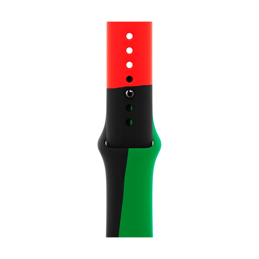 Ремешок Apple Sport Band для Apple Watch, 42/44/45 mm, M/L, Black Unity – photo