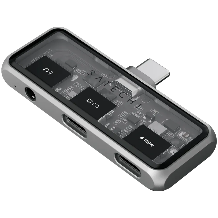 Mobile Hub SATECHI Mobile XR with Audio Jack, Space Grey – photo 1