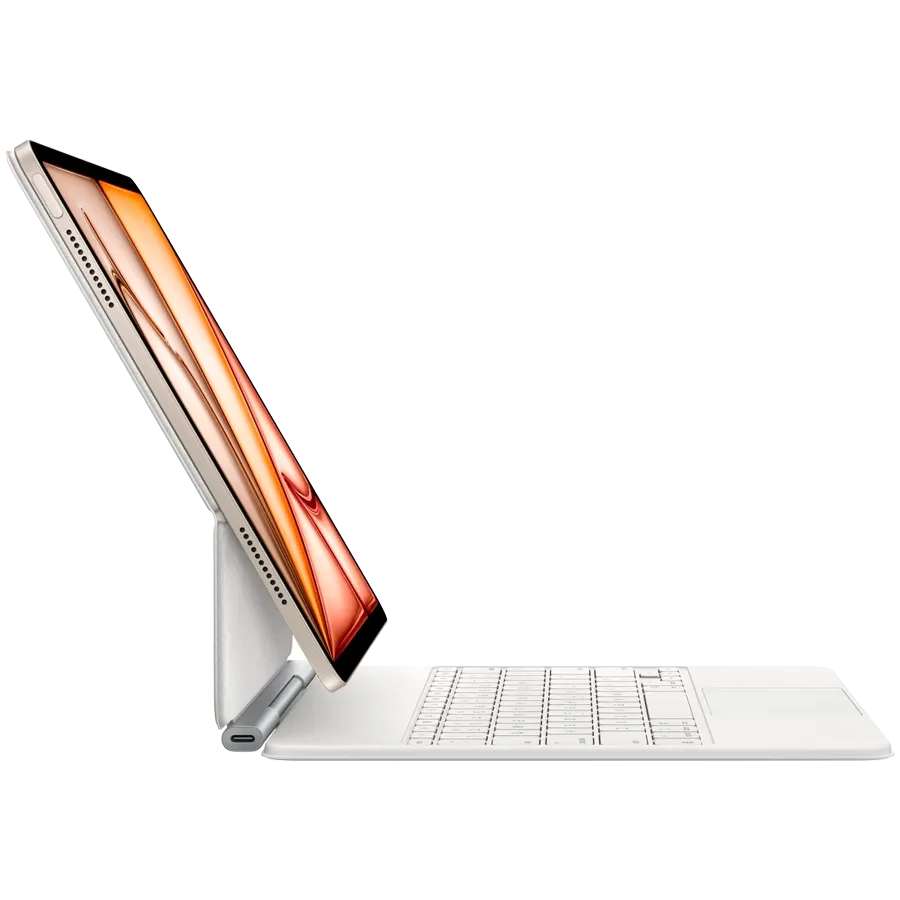 Magic Keyboard for iPad Air 13-inch (M4) - Ukrainian - White