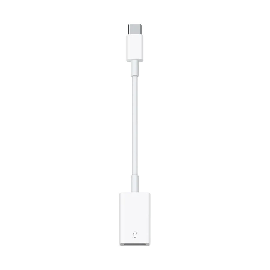 Apple USB-C to USB Adapter, White – photo
