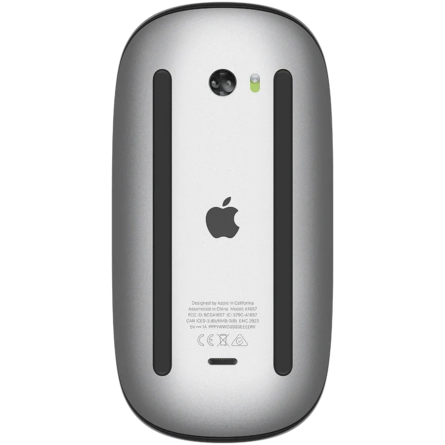 Apple Magic Mouse - Black Multi-Touch Surface,Model A1657