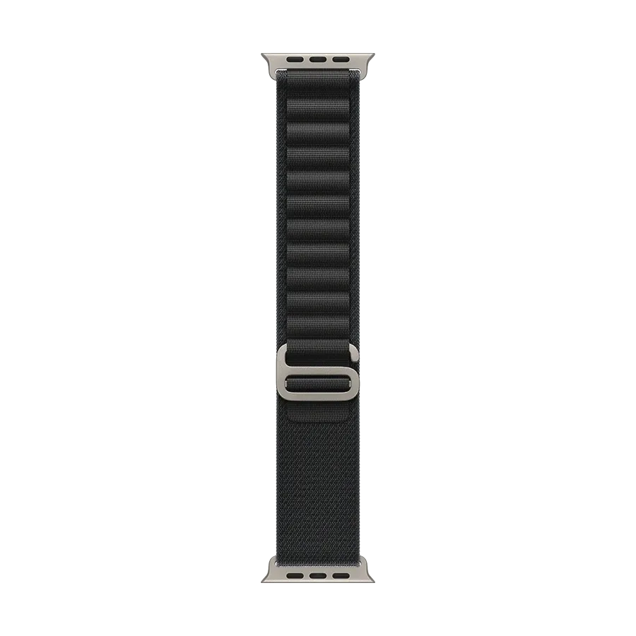 Apple Alpine Loop Band  for Apple Watch 44/45/46/49 mm, Size L, Սև – photo