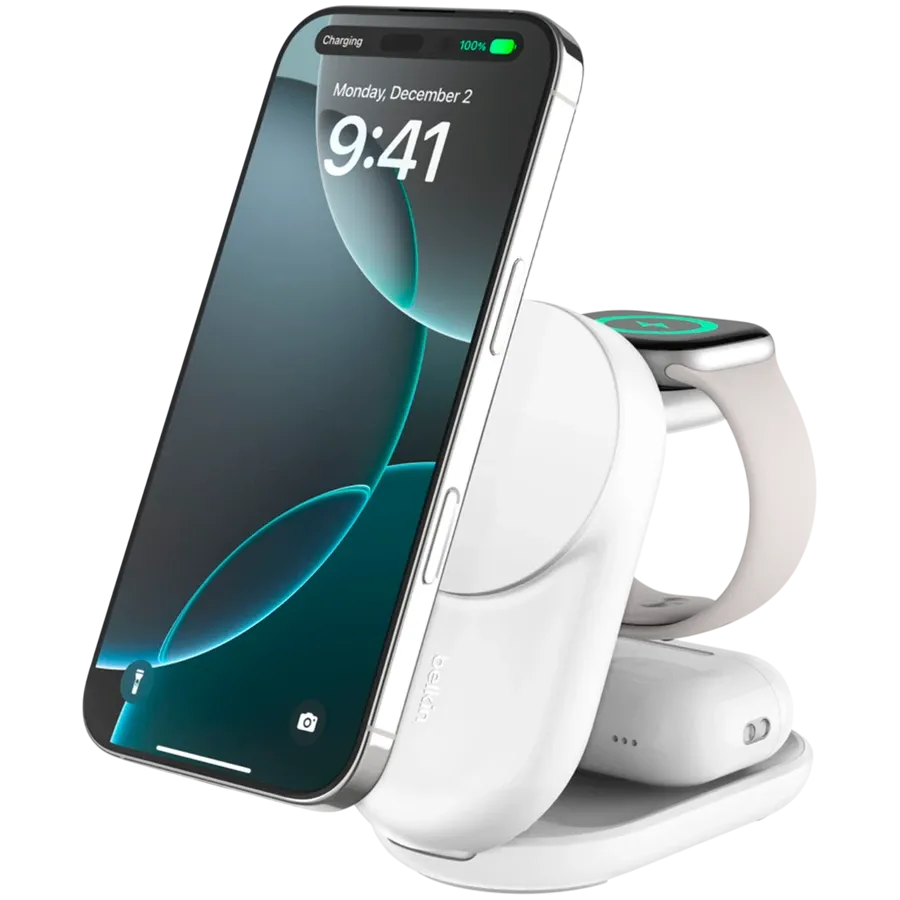 BELKIN Wireless Charger USB-C (1.5m), 25 W, White – photo 1