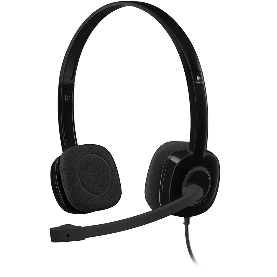 LOGITECH H151 Headset, Black – photo